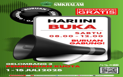 Hari Sabtu Tetap Buka, Mari Bergabung dengan Kami!